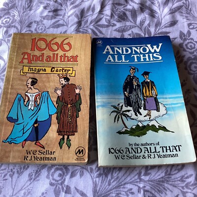 Two young persons history book well starting 1066