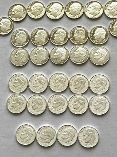1992 -2023 PROOF SILVER ROOSEVELT DIMES nice cameos 32coins