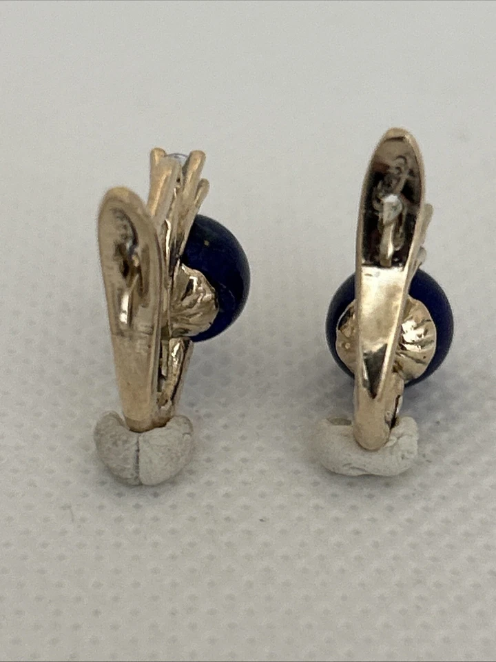 GIOIELLO DONNA ORECCHINI LAPISLAZZULI E ARGENTO - Immagine 2 di 4