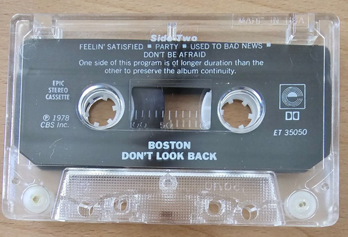 Don't Look Back by Boston (Cassette)        4 - Picture 3 of 4