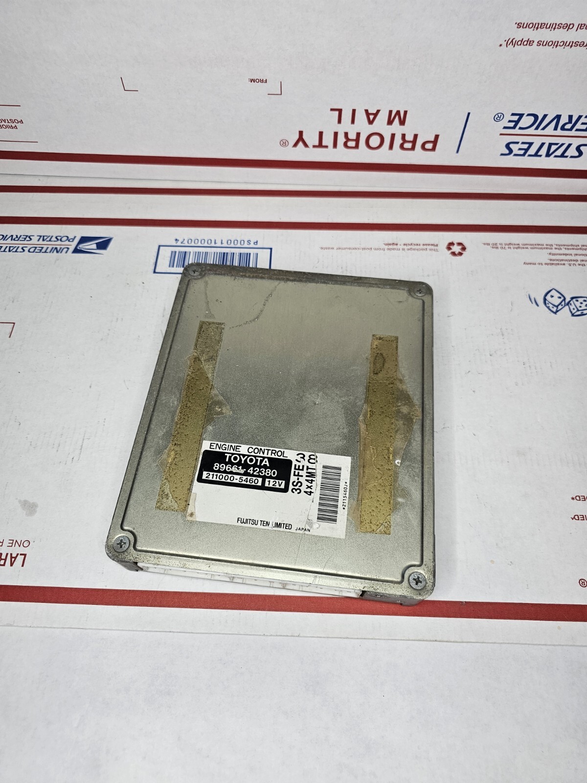1998 Toyota RAV4 2.0L 4x4 MT Engine Computer Control Module ECM ECU ...