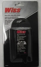 Wiss RWK18D Heavy Duty Safety Utility Knife Blades 100-Blades