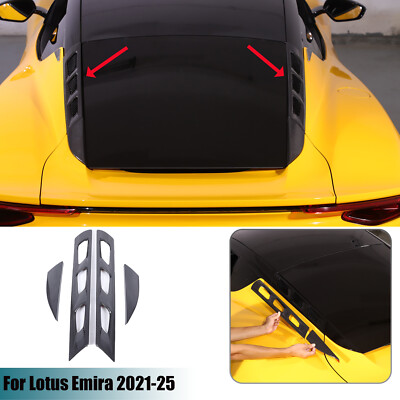 Kohlefaser für Lotus Emira GT4 Sports 23+ Dachfenster Lüftungsauslass Spoiler