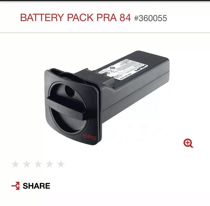 Hilti Battery Pack PRA 84 360055