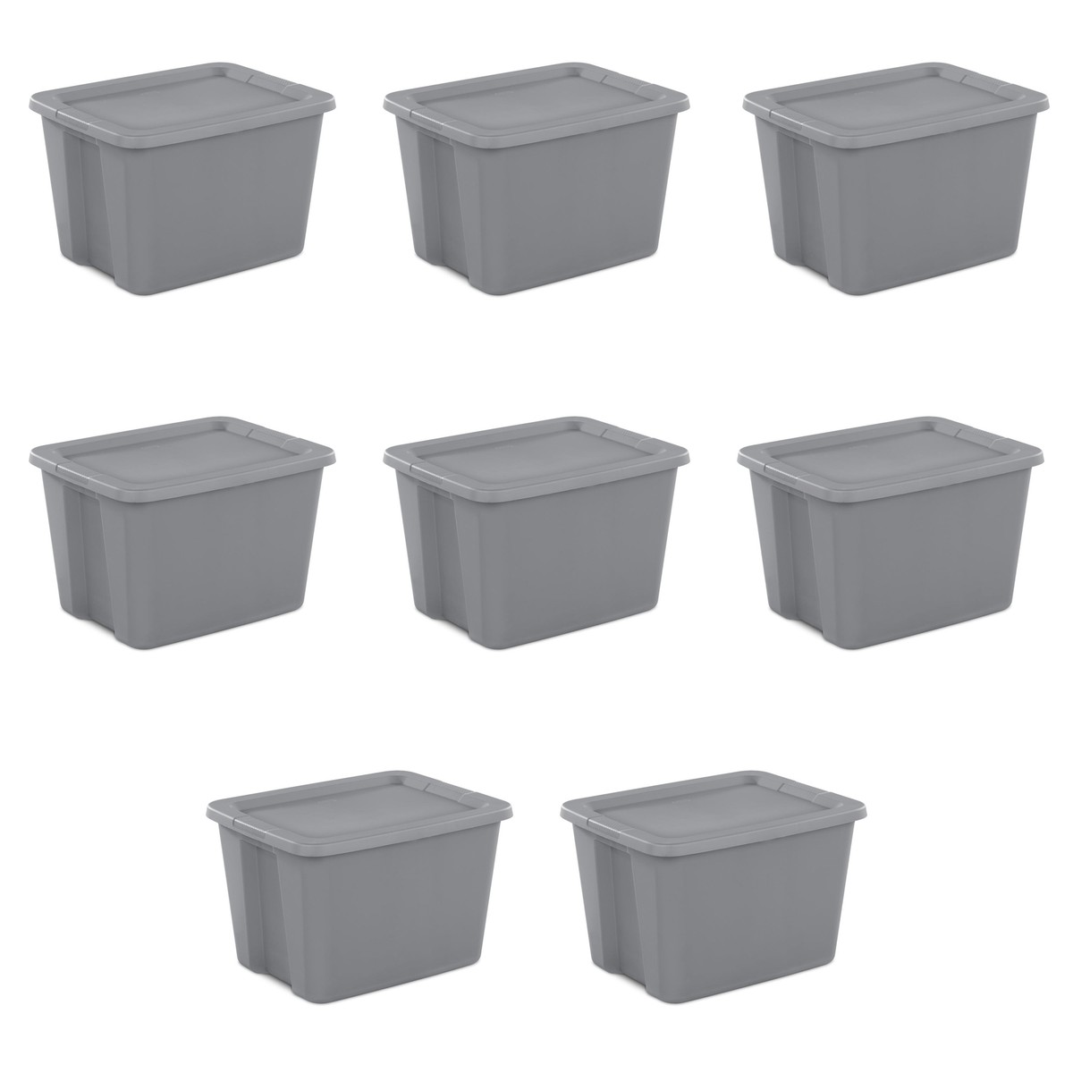 Walmart Mainstays 18 Gallon Storage Containers Mainstays 18 Gallon