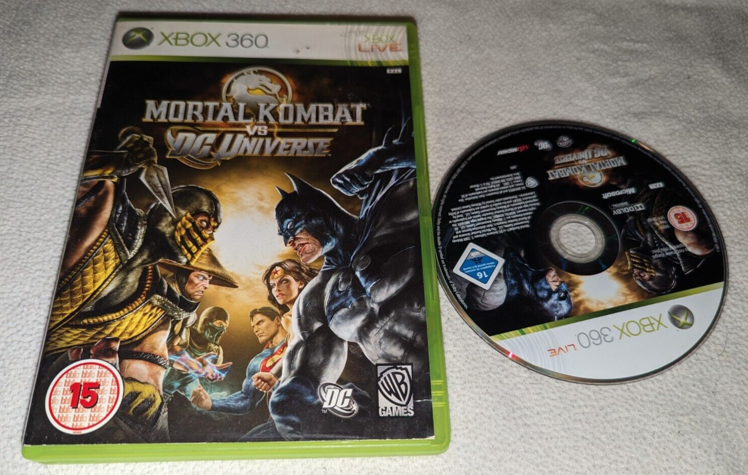 Mortal Kombat vs DC Universum – Xbox 360 – Xbox One – Serie X – UK Verkäufer