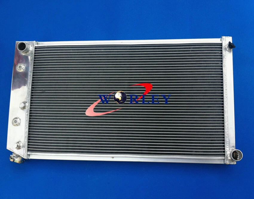 RADIADOR ALUMINIO 3 FILAS PARA 69-88 CHEVY CAMARO/Monte Carlo/IMPALA/CUTLASS V8 Foto 3 de 4