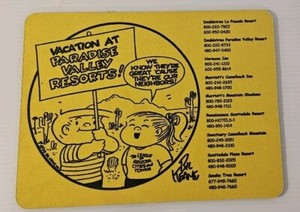 The Family Circus by Bill Keane 2003 Advertising Mouse Pad