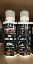 2-pack lot A-MAZE-N AZACC000040002 Clean-Burning Gel Alcohol Fire Starter 4 oz.