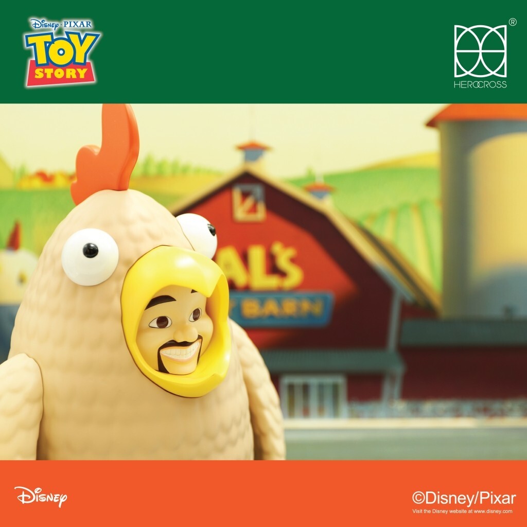 Herocross Toy Story Mushie Ai Mcwhiggin Set Chicken Suit 2pk New