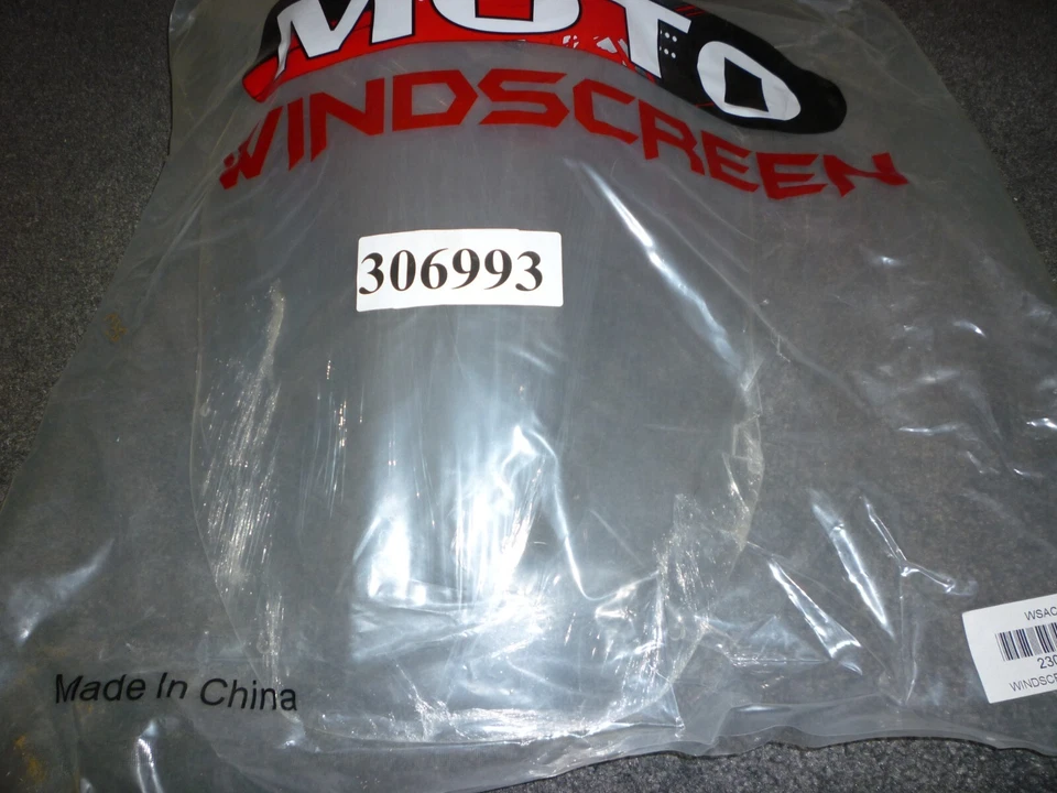 KAWASAKI ZX12R 2000 - 2001 A1 A2, ПРОЗРАЧНЫЙ ДВОЙНОЙ ПУЗЫРЬКОВЫЙ ЭКРАН, ДРЭГ-РЕЙСИНГ ТРЕК - Изображение 3 из 4