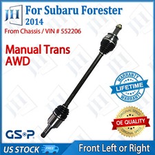 Oe Front Leftright Cv Axle Shaft For 14 Subaru Forester H4-2.5l 2.0l Awd Manual Oe Front Leftright Cv Axle Shaft For 14 Subaru Forester H4-2.5l 2.0l Awd Manual