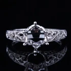 925 SILVER SEMI MOUNT OVAL 9x7MM RING UNIQUE 6 PRONGS SETTING DESIGN