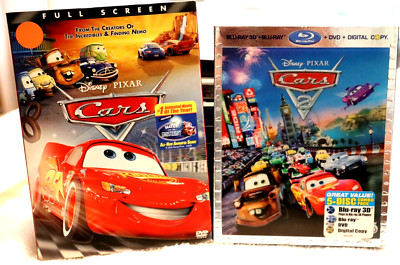 cars DVD, cars 2, 3D and Blu-ray no DVD | eBay