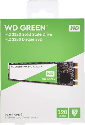 Western Digital Green SSD 120GB/240GB/480GB SATA M.2 2280 Solid State Drive-UK