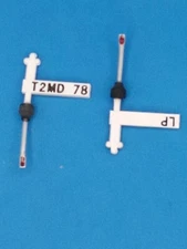 GENUINE  Tetrad/BSR flip style T2MD DIAMOND SAPPHIRE Lp/78