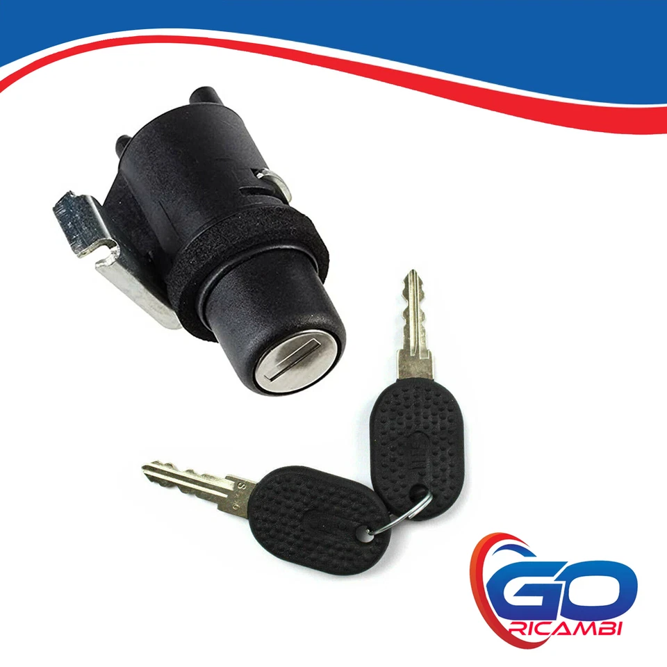 KIT SERRATURA CHIUSURA PORTELLONE PORTA COFANO POSTERIORE PER FIAT PANDA 141 - Immagine 4 di 4