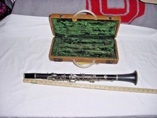 VINTAGE PARIS FRANCE R MALERNE WOOD CLARINET PARIS FRANCE