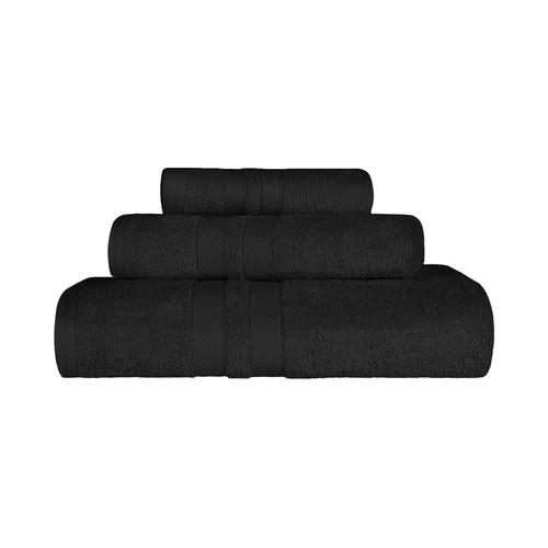 3 Piece Ultra Soft Cotton Super Absorbent Quick Drying 500 GSM Solid Towel Set - Picture 4 of 86
