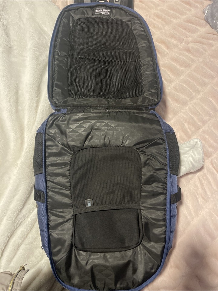 Swiss Gear Airflow Backpack - Gray - Padded Bag - Multi Pocket - Heavy ...