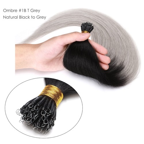 CLEARANCE Nano Ring 100% Human Remy Hair Extensions Micro Loop Beads 200G I Tip - Picture 46 of 70