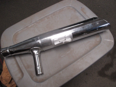 NOS Suzuki OEM Left Muffler Body VL700 VL750 Sankei 2236 | eBay