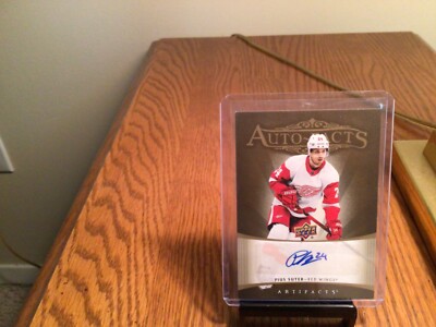 Pius Suter 2022-23 22-23 Upper Deck Artifacts #RAF-PS Retro Autofacts Autograph