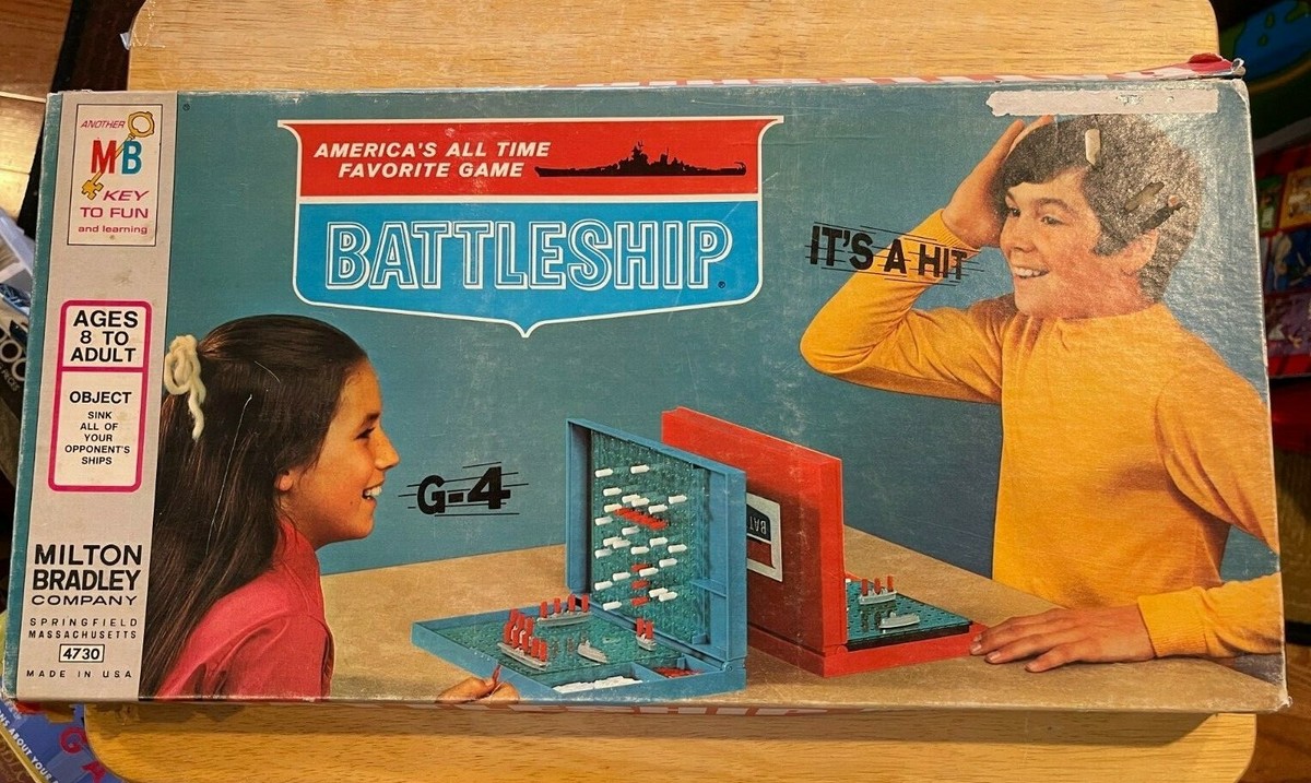 即購入可☆未開封MILTON BRADLEY ジグソーパズル1971年アメリカ製 Vintage 1971 Battleship Milton Bradley Board Game #4730