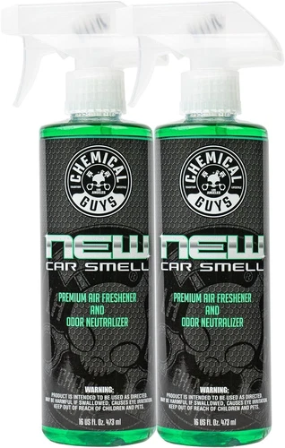 Chemical Guys New Car Smell Premium Air Freshener and Odor Eliminator - 16 oz.