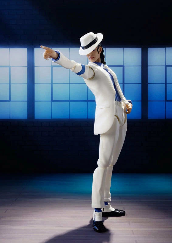 Figura de acción Michael Jackson Criminal Moonwalk MJ móvil modelo de juguete de 14 cm en caja Foto 4 de 4