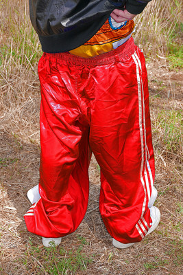 ☆—Adidas—Shiny—Nylon—Tracksuit—Pants—Unlined—Bottoms—Cal ☆—Adidas—Shiny—Nylon—Tracksuit—Pants—Unlined—Bottoms—Cal