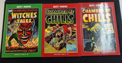 Harvey Horrors Collected Works Witches Tales Vol 2 3 4 PS Artbooks Paperback Set