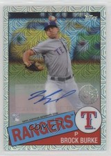 2020 Update Silver Pack 1985 Topps Chrome Baseball 111/149 Brock Burke Auto 3q5
