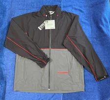 FOOTJOY DRYJOYS SELECT RAIN JACKET, MENS LARGE, CHARCOAL (T-519) NEW! MAKE OFFER