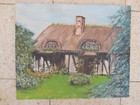 *Ferme Normande huile sur toile 38 cm x 46 cm