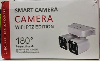 Smart WiFi PTZ Security Camera YH A10S 180 HD Outdoor Dual Lens Cam-NEW