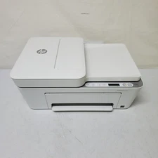 HP DeskJet 4155e Color Inkjet Printer NO INK 360 Pgs All-In-One Wi-Fi Copy Scan