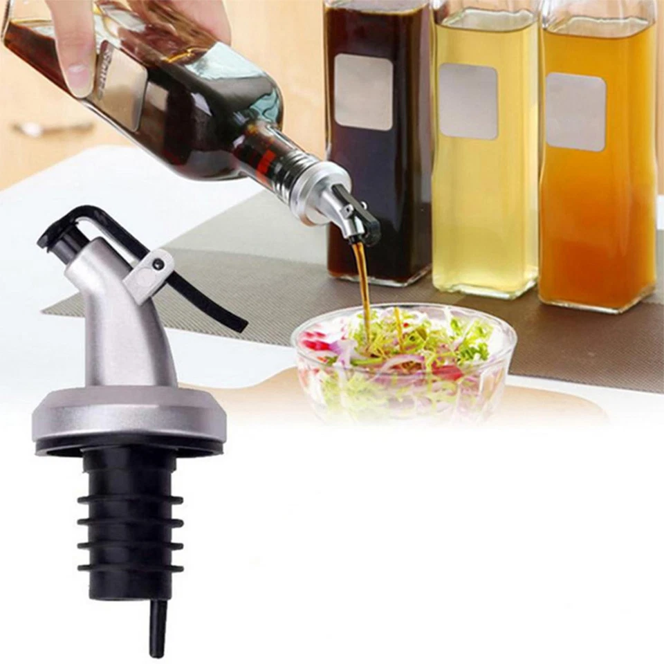 10pcs Olive Oil Spouts Dispenser Nozzle Leakproof Bottle Stopper Wine Pourer - Image 4 of 4