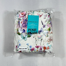 Posh Peanut 4 Piece Full Size Bamboo Sheet Set - Katrina - Fairytale Princess