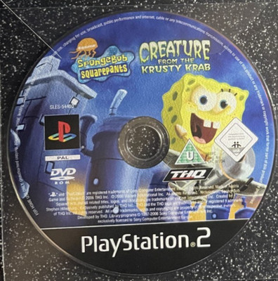 Spongebob: Creature from the Krusty Krab - Sony Playstation 2 / PS2 (nur Disc)