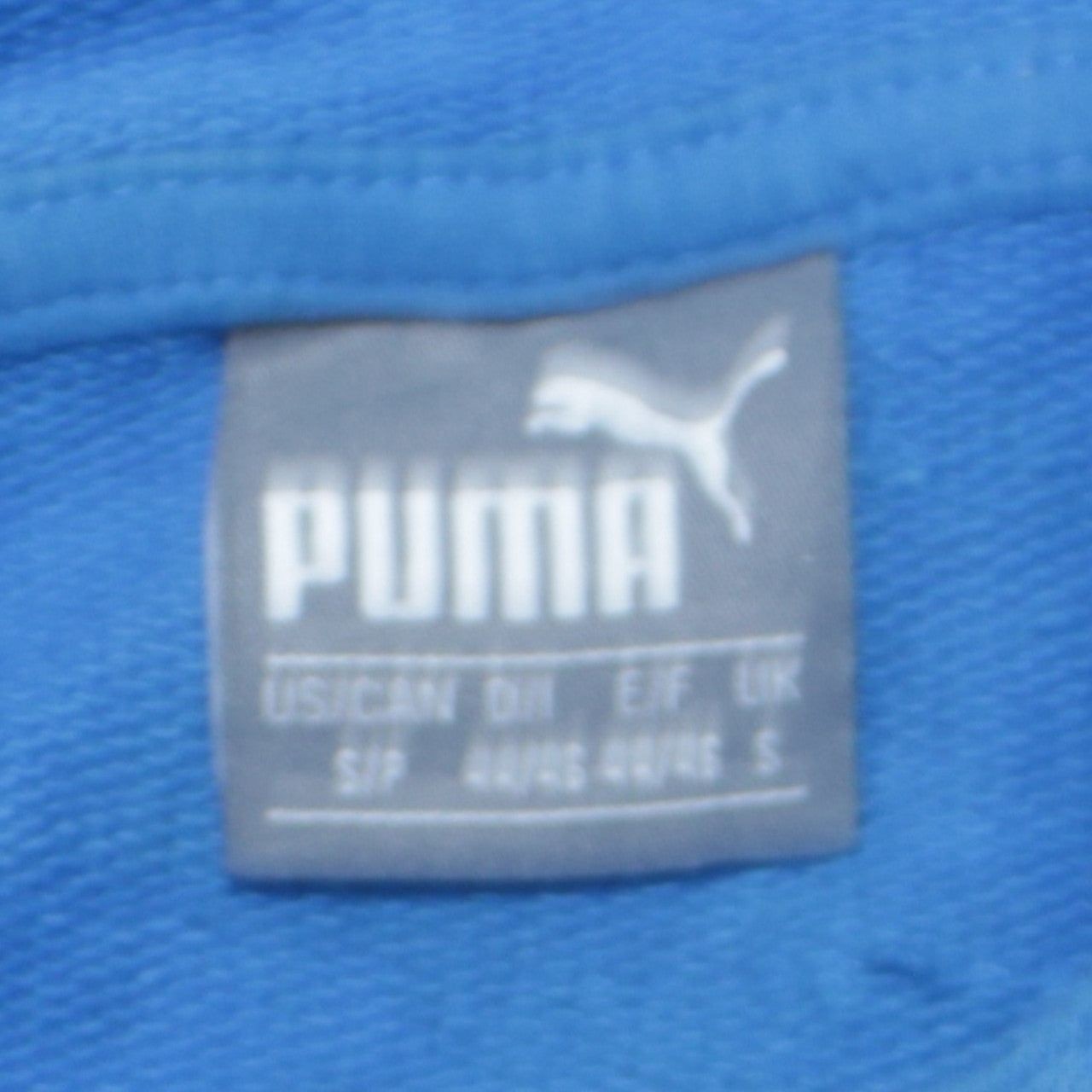 Puma Blue Hoodie Mens S image 6