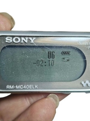Remote Control RM-MC40ELK For SONY Walkman Hi-MD recorder MZ-NH1
