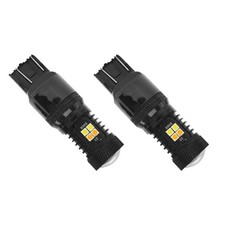 7443 Led Light White and Amber Dual Color T20 7444 7444NA LED Bulbs 7443/T20