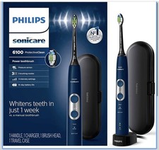 Philips Sonicare 6100 ProtectiveClean Electric Toothbrush - Navy Blue HX6871/49