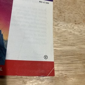 Shadow of the Ninja Instruction Manual Only Nintendo Nes Authentic