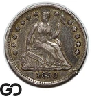 1858 Seated Liberty Half Dime