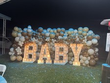 Baby Wooden Letters