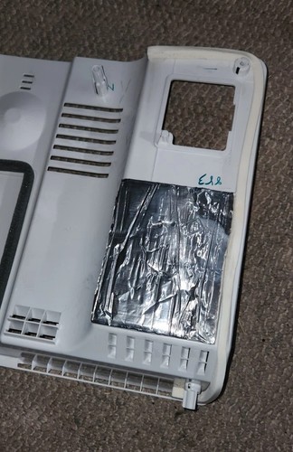 WRT314TFDW00 Freezer COVER-EVAP W10573325 White Whirlpool Kenmore - Picture 6 of 7