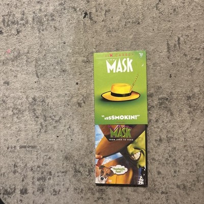 The Mask From Zero To Hero DVD 1994 Sealed Jim Carrey Comedy Film W/ Slipcover