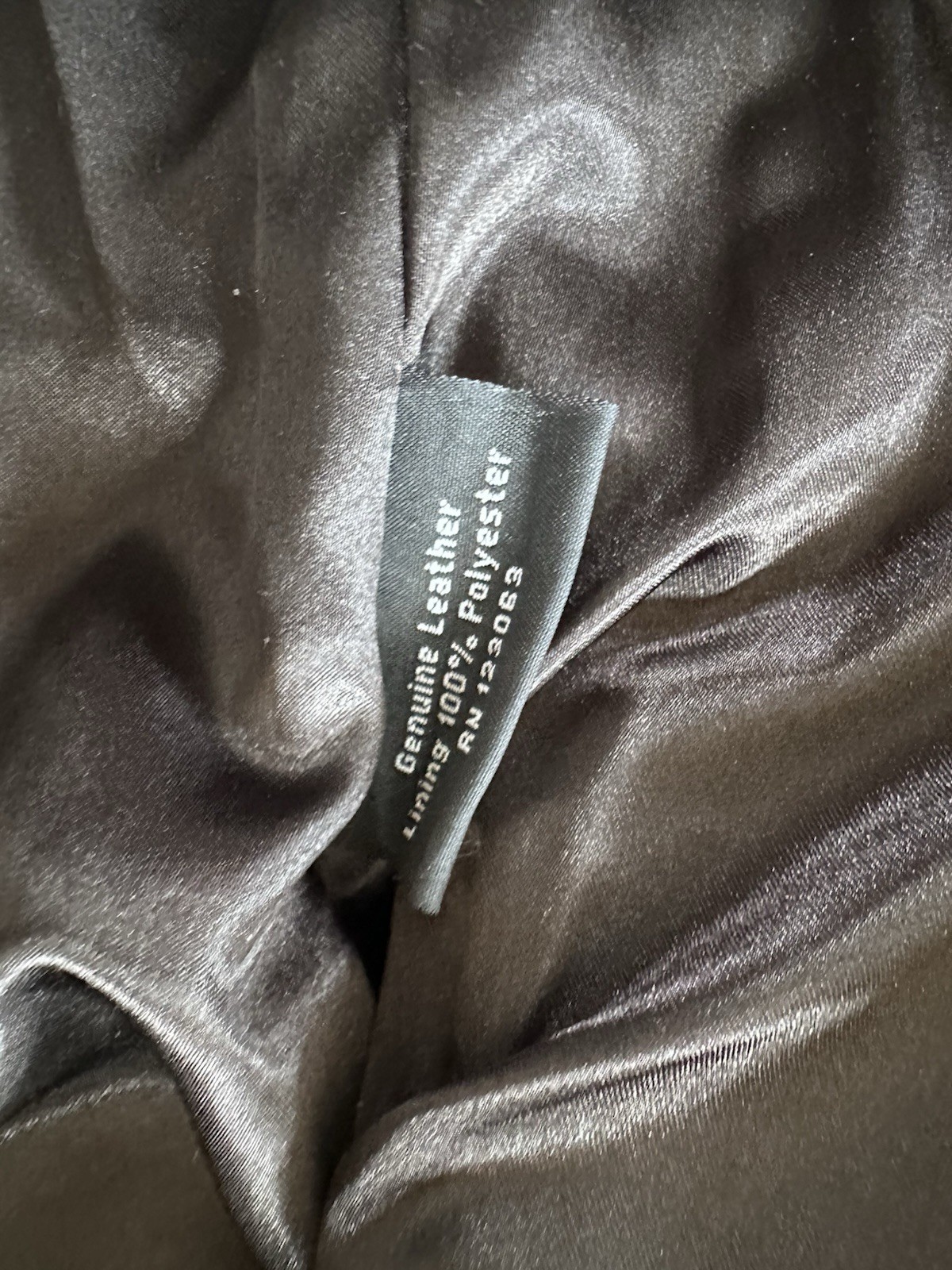 Understated Leather black custom Jacket Size Small - image 6